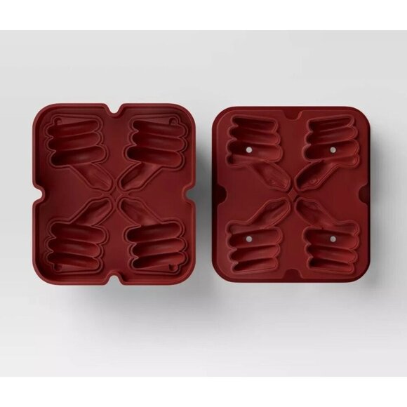 Halloween Snakes Silicone Ice Cube Tray Red - Threshold™Snake Ice Mold - Picture 4 of 8